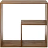 Image de J-Line wandrek Kubus 2p - hout - bruin
