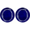 Image de Serax - Ottolenghi Feast - Bord L - Donkerblauw/Wit - 26 Ø - 2 stuks