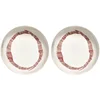 Image de Serax - Ottolenghi Feast - Bord - Wit/Zwart - 22 Ø - 2 stuks