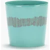 Image de Serax - Ottolenghi Feast - Koffiekop - Azurblauw/Rood - 7 Ø - 4 stuks