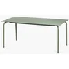 Image de Serax Vincent Van Duysen August tuin tafel 170x90cm H73.5cm eucalyptus groen