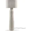 Image de Serax Marie Michielssen White Earth papier mache vloerlamp H145cm