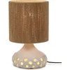 Image de Serax - Sophie Casier Oya - Tafellamp - Beige/Bruin - 25 Ø - H 42,00cm - 3,28kg