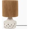 Image de Serax - Sophie Casier Oya - Tafellamp - Beige/Bruin - 25 Ø - H 42,00cm - 3,28kg