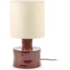 Image de Serax - Marie Michielssen Lighting - Tafellamp - Rood/Beige - 25 Ø - H 47,00cm - 4,50kg