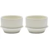 Image de Serax Kelly Wearstle Dune Alabaster Koffie Mok Koffie kopje 20cl (Set Van 2)