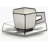 Image de Serax Annebet Philips Carte Blanche Espresso kop + schotel 9cl inhoud (set van 2)