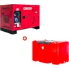 Image de Complete power pack met dieselgenerator 15kW dieseltank 400 liter. MW Tools DG150EPPACK2