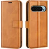 Image de Coverup Hoesje - Geschikt voor Google Pixel 9 / Pixel 9 Pro Hoesje - Coverup Deluxe Book Case - Bruin