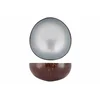 Image de KOM - COCOSBOWL METALLIC BLUE GREY LEAF D14CM