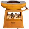 Image de WHITE FIRE NOMAD BARBECUE CORTENSTAAL D94,5CM