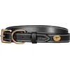 Image de Kentucky - Hondenhalsband Vlak Leer - Stijlvol ontwerp - Duurzaam materiaal - 75 cm - Hondenriem