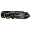 Image de Kentucky Dogwear - Fancy Hondenhalsband - Zwart - Stijlvol design - Duurzaam materiaal - 45 cm - S - Hondenriem