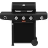 Image de Barbecook Siesta 310 Graphite - Gas BBQ barbecue - 3 Branders - Met zijbrander - 1 vaste zijtafel - 124x56x118cm