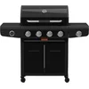 Image de Barbecook Siesta 412 Graphite gas BBQ zwart 132x56x118cm