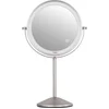 Image de Haepi Bella - Make-up Spiegel met krachtige verlichting, oplaadbaar, compact, 10x vergroting, dubbelzijdig