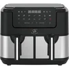 Image de Royal Swiss® Dubbele Airfryer Heteluchtfriteuse 9L   2600W   8 Programma’s   Touchscreen   Gezond Koken met 80% Minder Vet