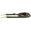 Image de Kentucky 3-voudig Gevlochten Hondenlijn - Nylon / Imitatieleder - Groen - L - Breedte: 1,5 cm - Lengte: 200 cm