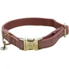 Image de Kentucky Dogwear Hondenhalsband Velvet - Oud Roze XXS - 18-26cm