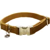 Image de Kentucky Dogwear Hondenhalsband Velvet - Mosterd XXS - 18-26cm