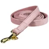Image de Kentucky Dogwear - Hondenlijn - Maat S - Velvet - Oudroze - Lengte 120 cm