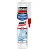 Image de Rubson Sanitair Kit Multi-Materials Transparant 280 ml   Siliconenkit voor Badkamer   Schimmelbestendig & Waterdicht   Voor Douche, Bad & Sanitair Afdichting