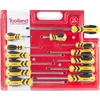 Image de Toolland Schroevendraaierset, 13-delig, chroom-vanadium, magnetische punt, ergonomisch, antislip
