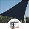 Image de Perel Schaduwdoek, waterdoorlatend, luchtdoorlatend, 3.6 x 3.6 x 3.6 m, 180 g/m², HDPE, driehoek, donkergrijs