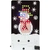Image de Whadda Soldeerkit, DIY, geanimeerde sneeuwman, 69 LEDs, kleurrijke kerstdecoratie