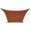 Image de Perel Schaduwdoek, waterafstotend, 5 x 5 m, 160 g/m², polyester, vierkant, terracotta
