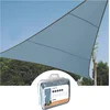 Image de Perel Schaduwdoek, waterafstotend, 3.6 x 3.6 x 3.6 m, 160 g/m², polyester, driehoek, lichtgrijs