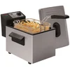 Image de FRITEL Frituurpan - A106 - Friteuse met Antistofdeksel - Koude Zone - 3-5 Personen - 2400W - 4 liter