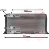 Image de Van Wezel - RADIATOR VOOR AUDI 80 B3 1986-1991 893121253A
