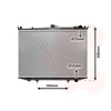 Image de Van Wezel - RADIATOR VOOR NISSAN FRONTIER 2001-2004 2140001G00