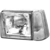 Image de VanWezel 1708957 - Phare gauche avec clignotant pour Fiat Panda jusque 2003