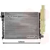 Image de Van Wezel - RADIATOR VOOR PEUGEOT 405 1987-1997 1300H9