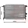 Image de Van Wezel - RADIATOR VOOR RENAULT 25 1989-1995 7700757854
