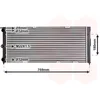 Image de Van Wezel - RADIATOR VOOR VW PASSAT B2 1980-1988 321121251AJ