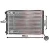 Image de Van Wezel - RADIATOR VOOR VW GOLF III 1991-1997 6N0121253