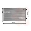 Image de Van Wezel - RADIATOR VOOR VW PASSAT B3 1988-1993 1H0121253AE