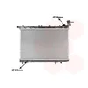 Image de Van Wezel - RADIATOR VOOR NISSAN SUNNY 91 - 95 1991-1995 2141062C01