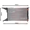 Image de Van Wezel - RADIATOR VOOR OPEL OMEGA B 1994-1999 52463044