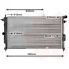 Image de Van Wezel - RADIATOR VOOR OPEL CALIBRA 1989-1997 03096385