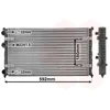 Image de Van Wezel - RADIATOR VOOR SEAT AROSA 1997-2000 6K0121253K