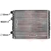 Image de Van Wezel - RADIATOR VOOR SEAT AROSA 1997-2000 6KO121253K