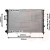 Image de Van Wezel - RADIATOR VOOR ALFA ROMEO 156 932 1997-2003 60615705