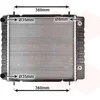 Image de Van Wezel - RADIATOR VOOR LAND ROVER DISCOVERY I 1994-1998