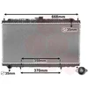 Image de Van Wezel - RADIATOR VOOR NISSAN PRIMERA P11 1996-1999 214102F000