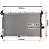 Image de Van Wezel - RADIATOR VOOR OPEL ASTRA F 1991-1998 1300166
