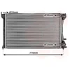 Image de Van Wezel - RADIATOR VOOR PEUGEOT 406 1995-1999 133044